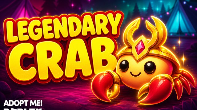Legendary Crab in Adopt Me Summer Camp